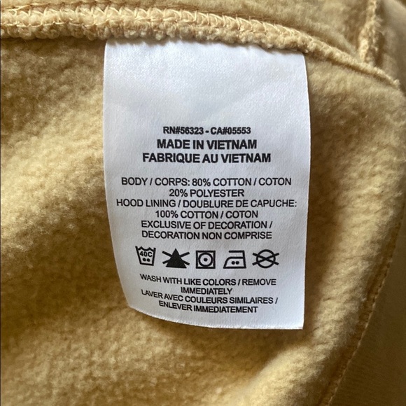 Nike - Butter Yellow Hoodie, Unisex, Size S - Picture 7 of 7